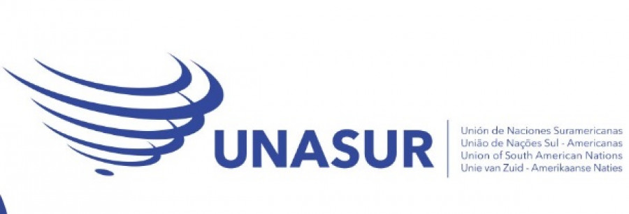 Logo de la Unión de Naciones Suramericanas. Foto: Unasur.