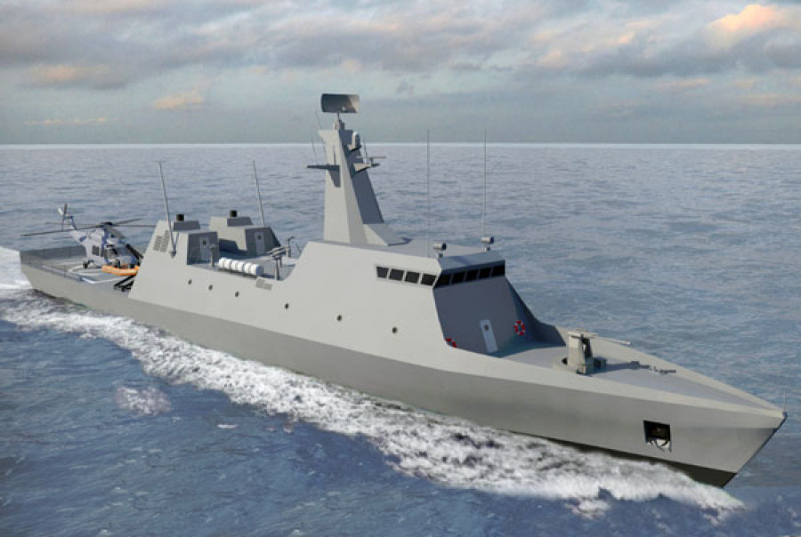 El OPV 62M arribará a Honduras en diciembre próximo. Foto: Israel Shipyards Ltd.