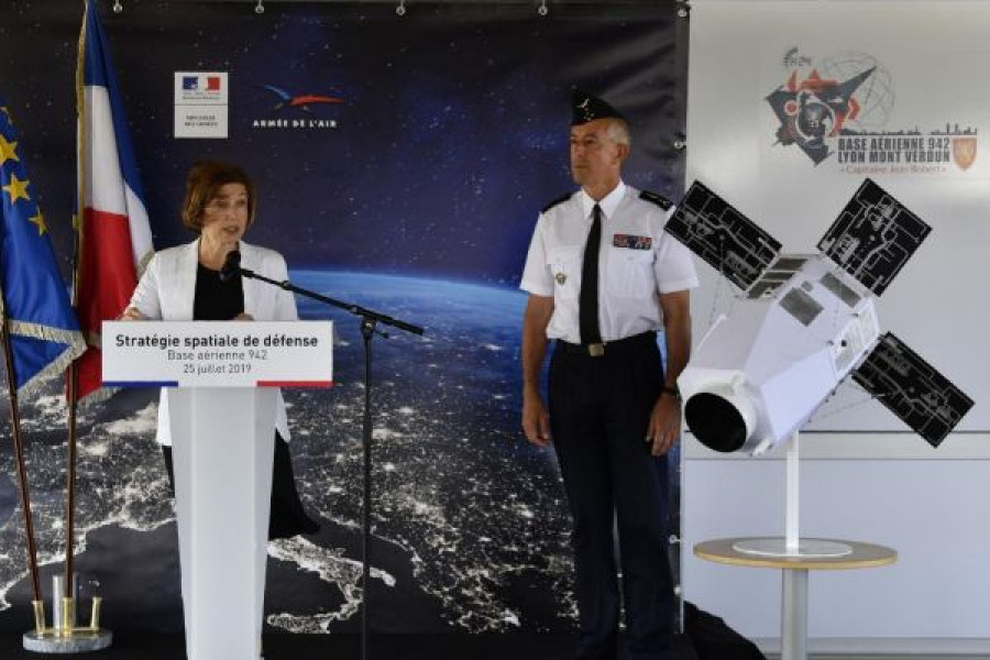 Ministra de Defensa de Francia, Florence Parly. Foto: Ministerio.