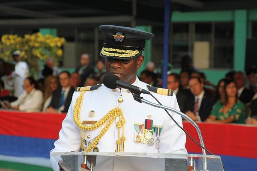 Comodoro del Aire Darryl Daniel, nuevo jefe del Estado Mayor de la Defensa. Ministry of National Security of Trinidad & Tobago.