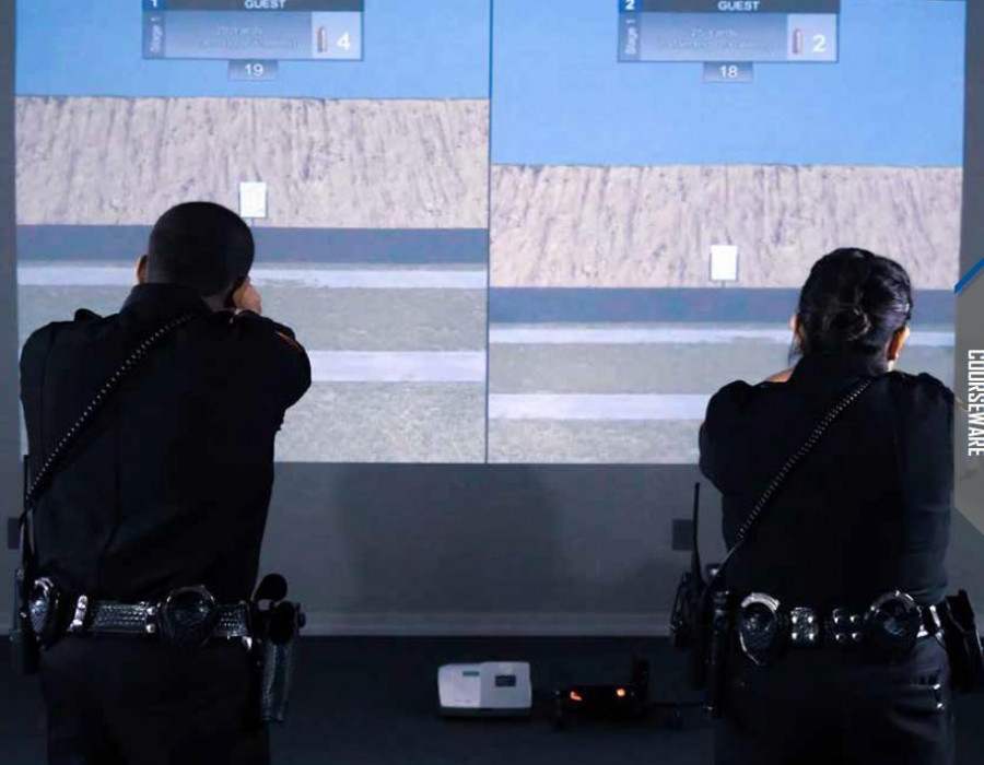 El sistema de entrenamiento de puntería móvil MMTS Compact es uno de los postulantes. Foto: Laser Shot