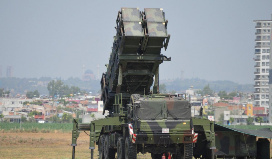 Sistema Patriot de interceptación de misiles balísticos del Ejército en Turquía. Foto: MDE