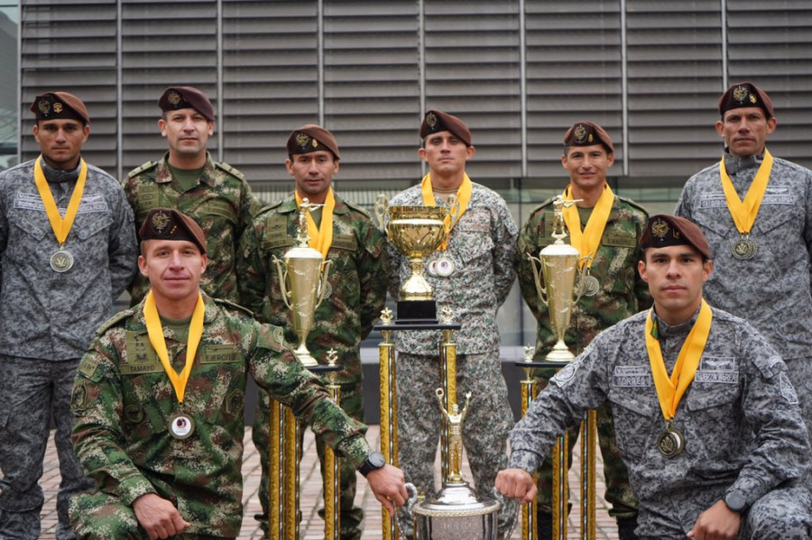 Colombia alcanzó en Chile su décimo campeonato en Fuerzas Comando. Foto: Socsouth