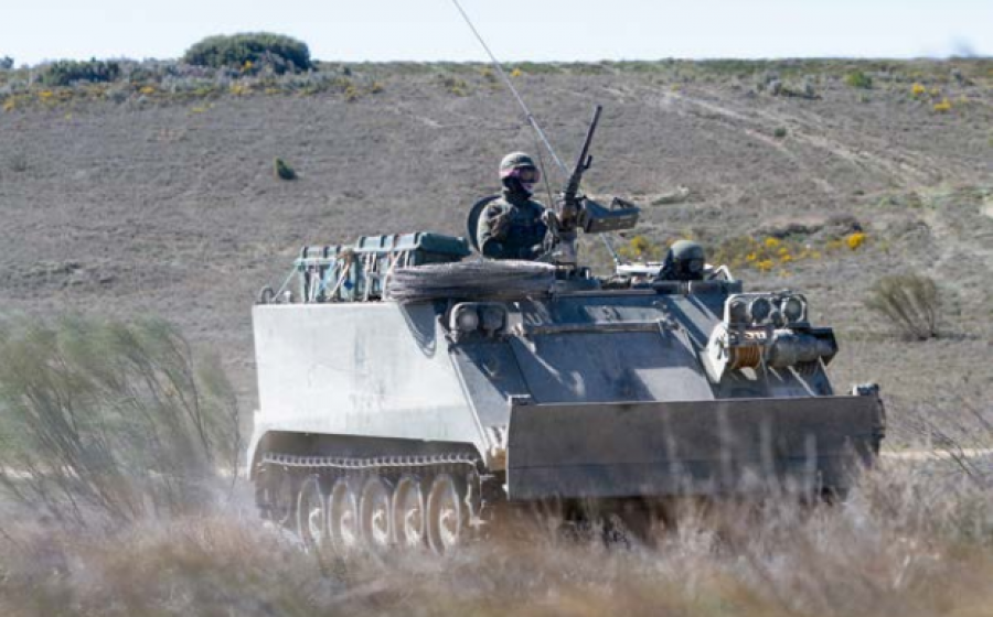 Transporte Oruga Acorazado. Foto: Ejército de Tierra