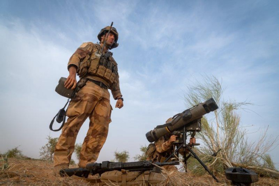 Sistema MMP desplegado por el Ejército de Francia. Foto: Ejército de Francia