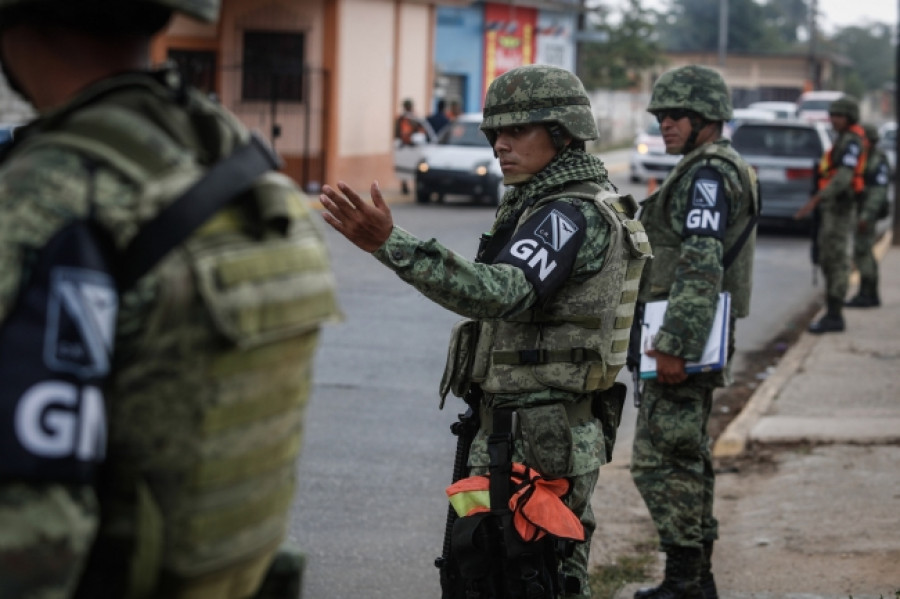 Miembros de la Guardia Nacional. Notimex, gobierno de México