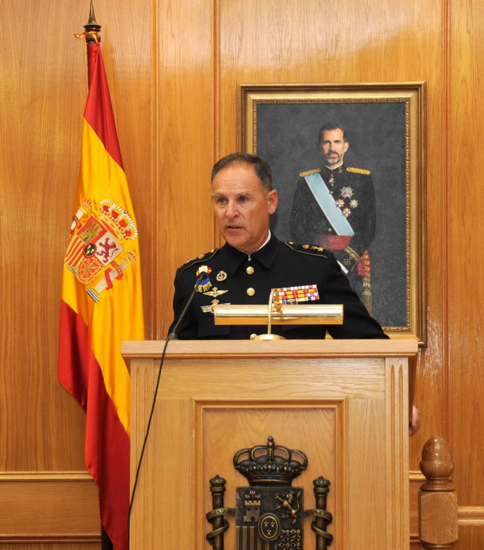 El teniente general de Infantería de Marina, Francisco de Paula Bisbal Pons. Foto: ESFAS