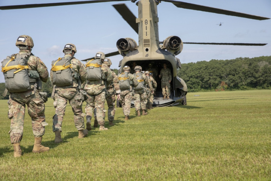 El evento reunió a paracaidistas militares de América, Europa, Asia y Oceanía. Foto: US Army Reserve