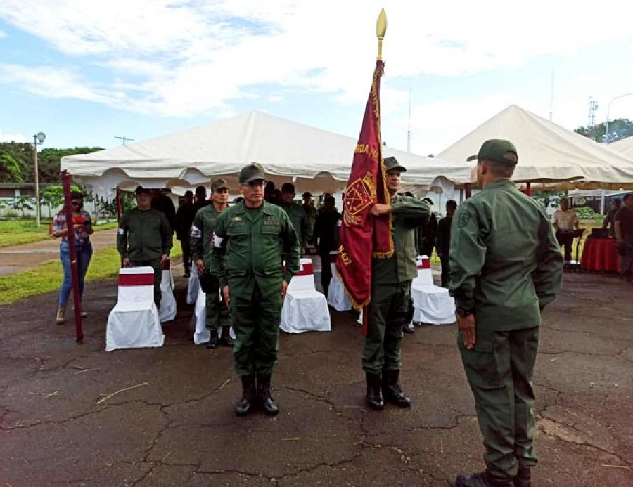 Ceremonia de activación de los dos destacamentos del Comando de Zona No. 62. Foto: Guardia Nacional de Venezuela.