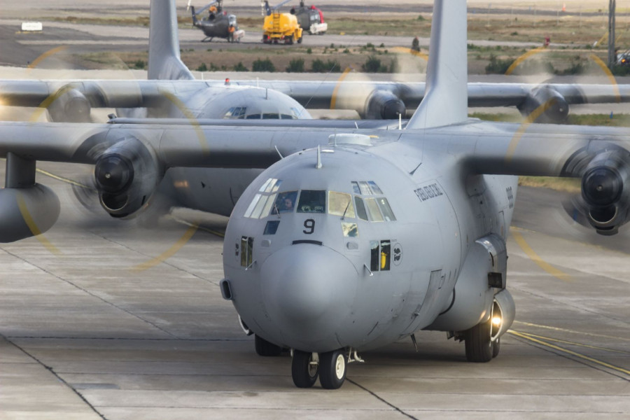 El modelo KC-130R fue la última versión adquirida por la Fuerza Aérea de Chile. Foto: Alfredo Vera