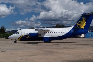 Avión Avro RJ-70 con el que reanudó operaciones la aerolínea militar. Foto: TAM-EP.