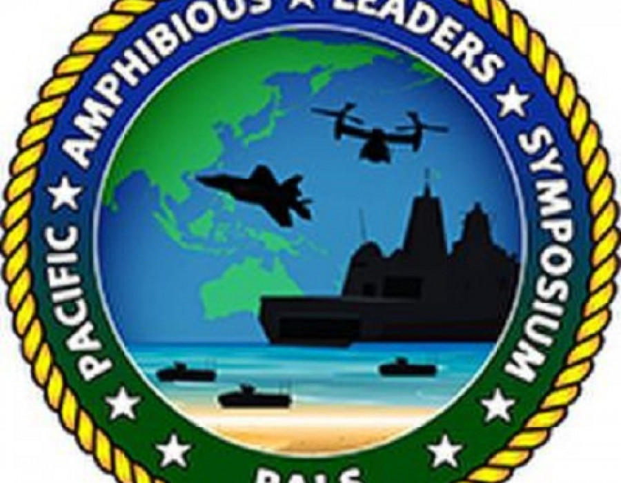 Logo del Simposio de Líderes Anfibios del Pacífico. Foto: Armada de Estados Unidos de América