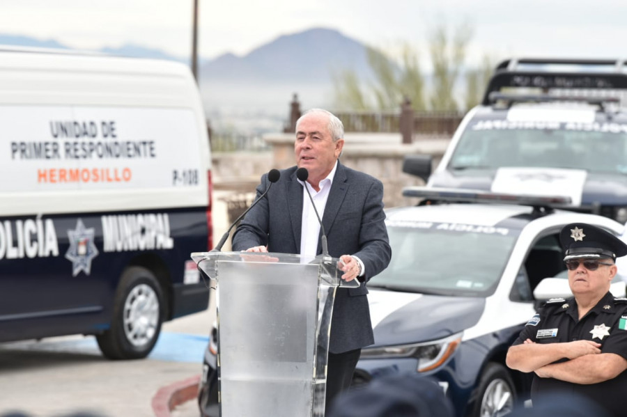 Secretario Leonel Efraín Cota Montaño. Foto: Secretaría de Seguridad y Protección Ciudadana