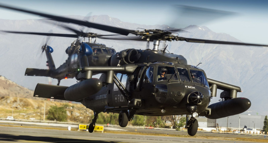 Los nuevos MH-60M necesitarán repuestos, reparaciones y mantenimiento que Enaer puede suministrar. Colaboración fotográfica de Alfredo Vera