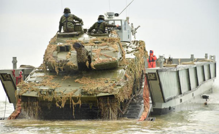 Carro de combate Leopardo 2E. Foto: Ejército de Tierra