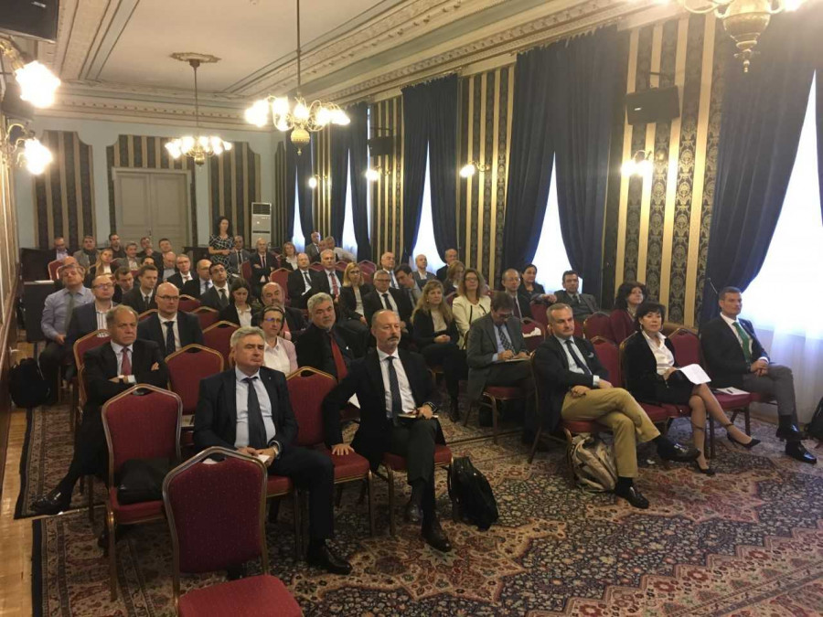 Reunión bilateral entre empresas de España y Bulgaria en Sofía. Foto: Ministerio de Defensa