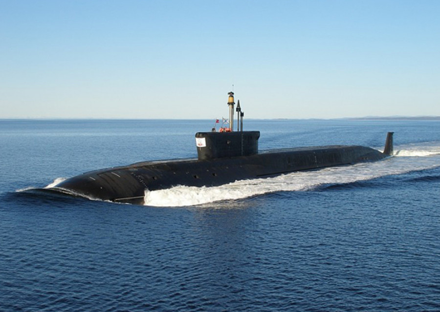 Submarino ruso de la clase Antey. Foto: Ministerio de Defensa de Rusia