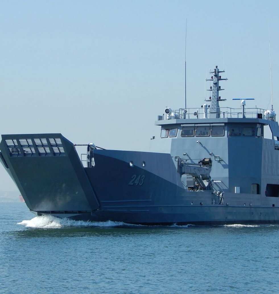 Un buque BAL-C de la Armada colombiana, similar al que recibirá la Fuerza Naval de Guatemala. Foto: Cotecmar.