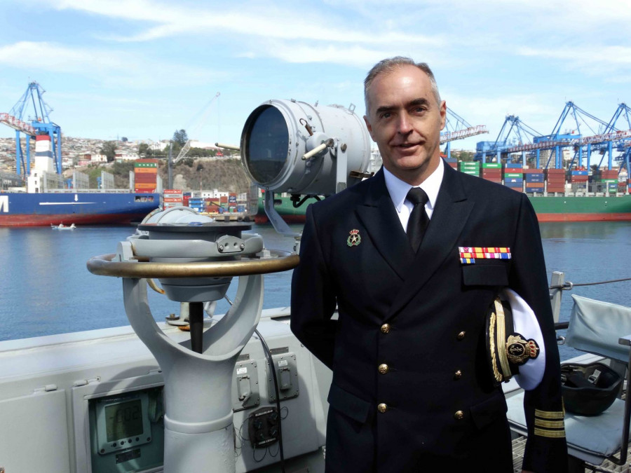 Capitán de fragata Antonio González del Tánago de la Lastra. Foto: Richard Brito Infodefensa.com