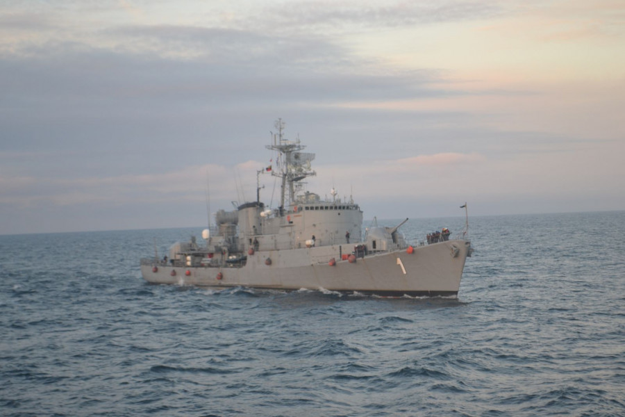 Fragata ROU 1 Uruguay´. Foto: Armada Nacional del Uruguay.