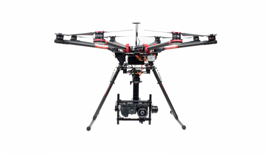 VANT DJI S1000 con cámara termal Foto: Intelligent UAS.