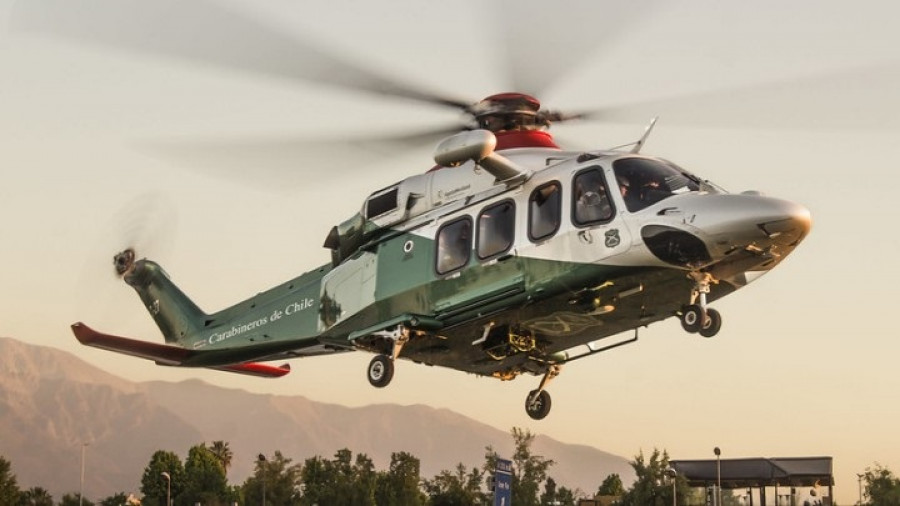 La Prefectura Aeropolicial de Carabineros y la Brigada Aeropolicial de la PDI realizan tareas de vigilancia aérea. Foto: Issan Valenzuela