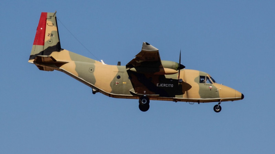 Los dos aviones, 231 y 232, se incorporaron al inventario del Ejército en 1998. Foto: Issan Valenzuela