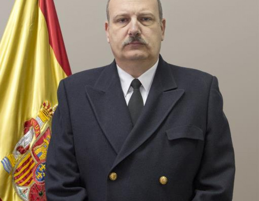 Almirante Segundo del Estado Mayor de la Armada, Carlos Martínez-Merello. Foto: Armada