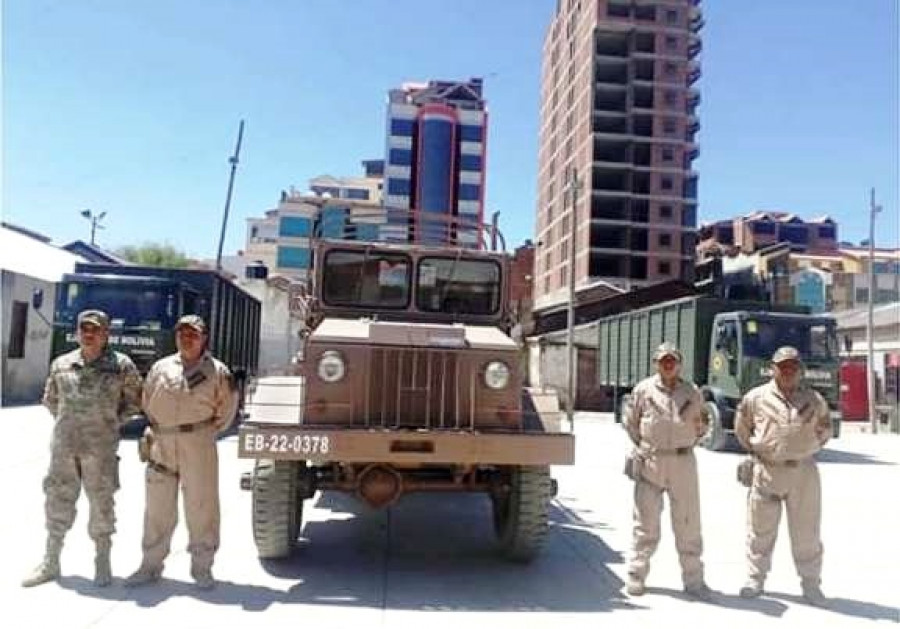 Camiones Iveco y Engesa EE-25, recuperados y repotenciados: Foto: Ejército de Bolivia.