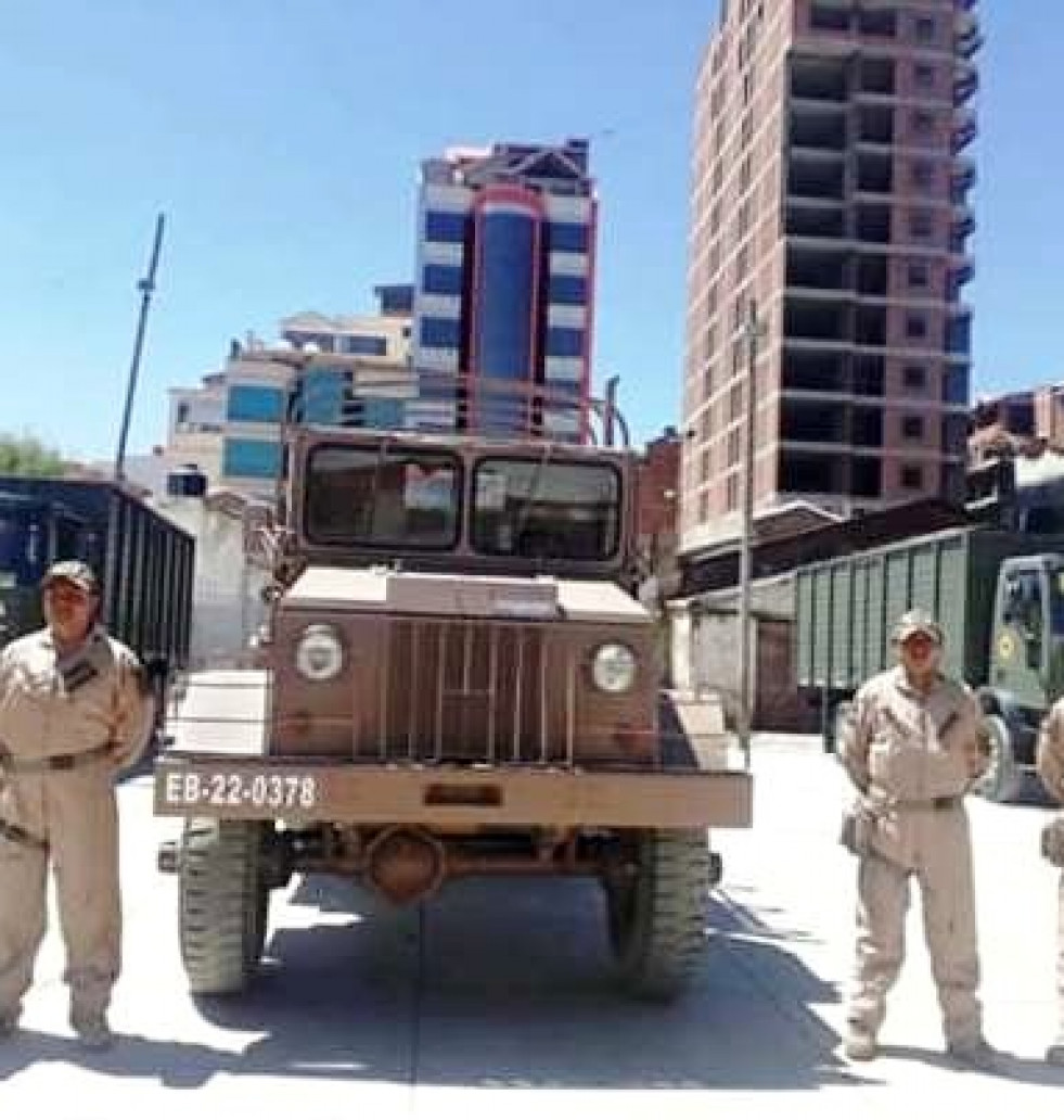 Camiones Iveco y Engesa EE-25, recuperados y repotenciados: Foto: Ejército de Bolivia.