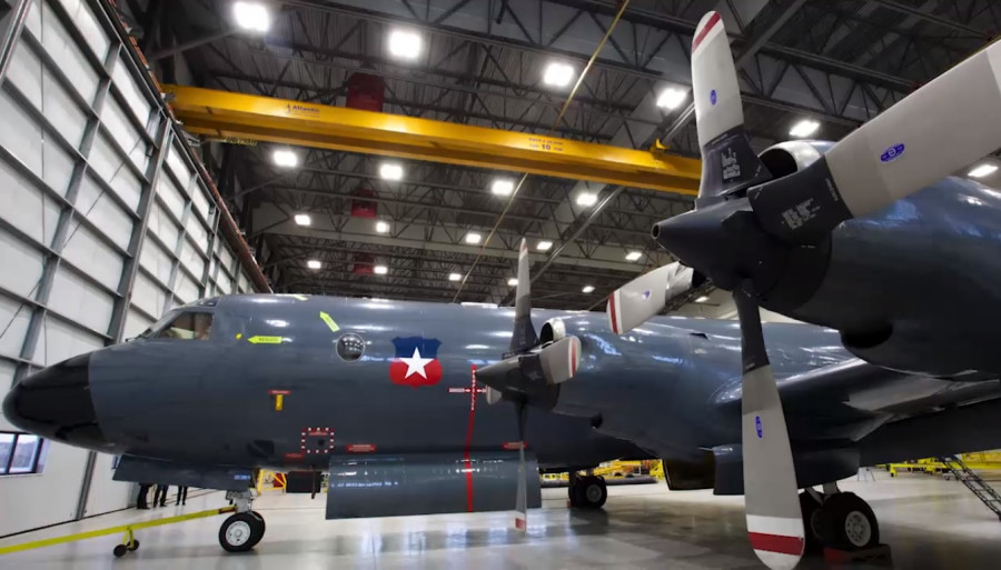 Los trabajos en el primer P-3ACH Orion se extendieron por 34 meses. Foto: IMP Aerospace