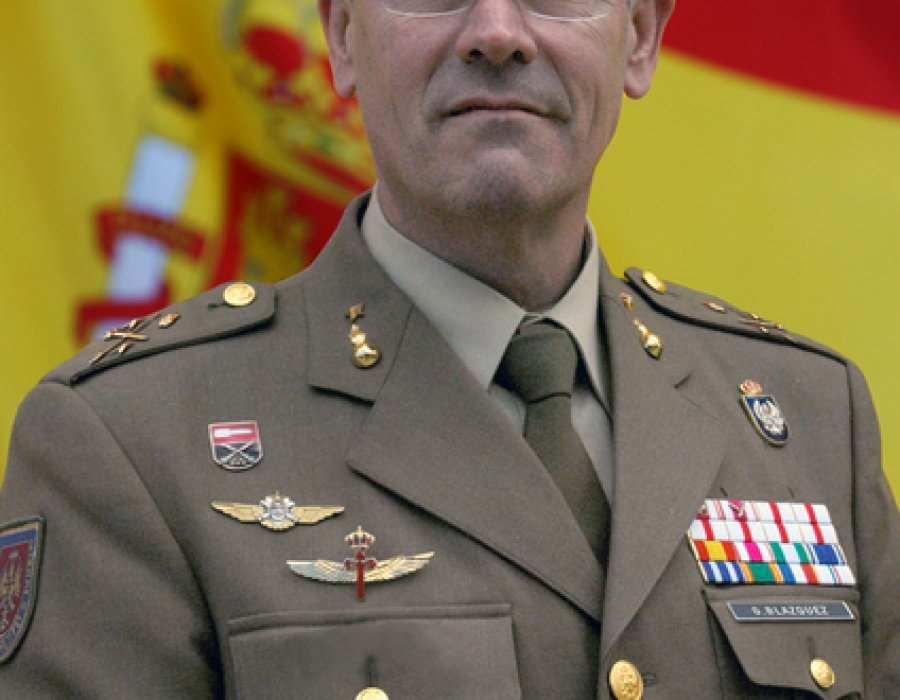 El comandante general de Baleares, Fernando García Blázquez. Foto: Ejército de Tierra