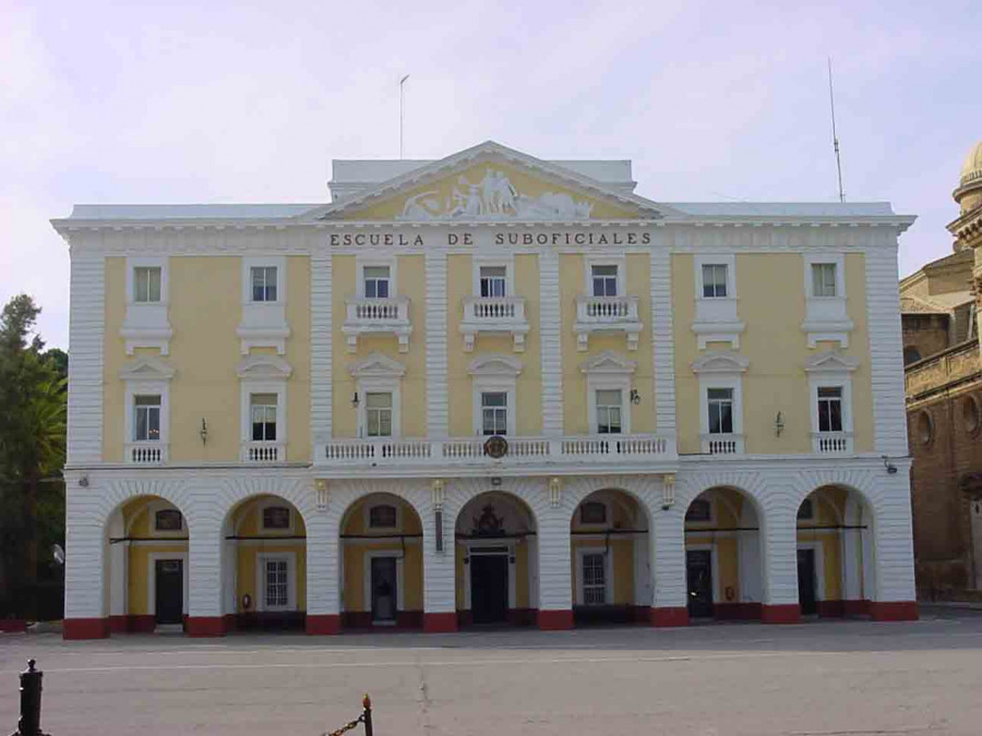Escuela de Suboficiales de la Armada en San Fernando Cádiz. Foto: Armada española
