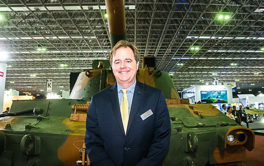 Marc Collins é vice presidente de Desenvolvimento de Negócios da BAE Systems nos Estados Unidos