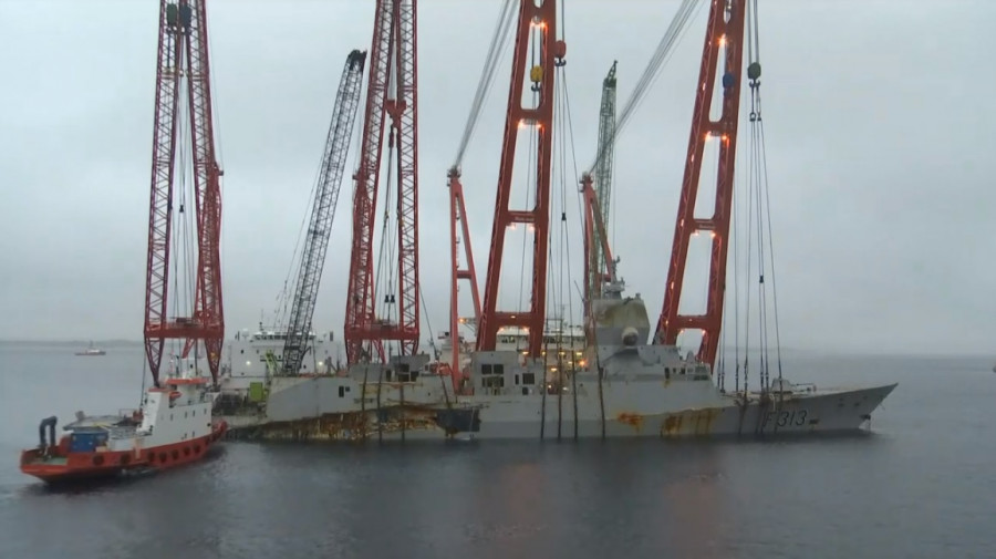 190327 fragata helge ingstad reflote teknisk ukeblad youtube