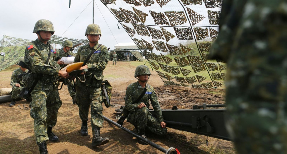 Tropas taiwanesas. Foto: Ministerio de Defensa de Taiwán