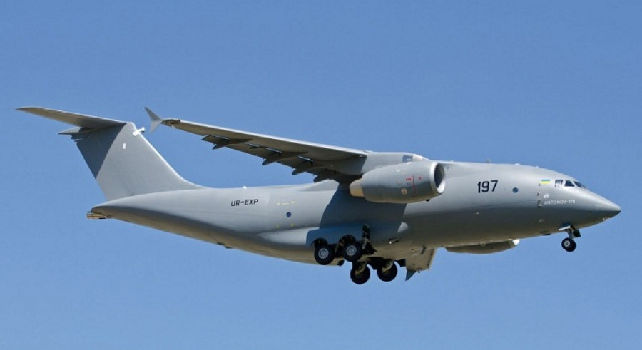 Avión de transporte AN-178. Foto: Ivchenko Progress