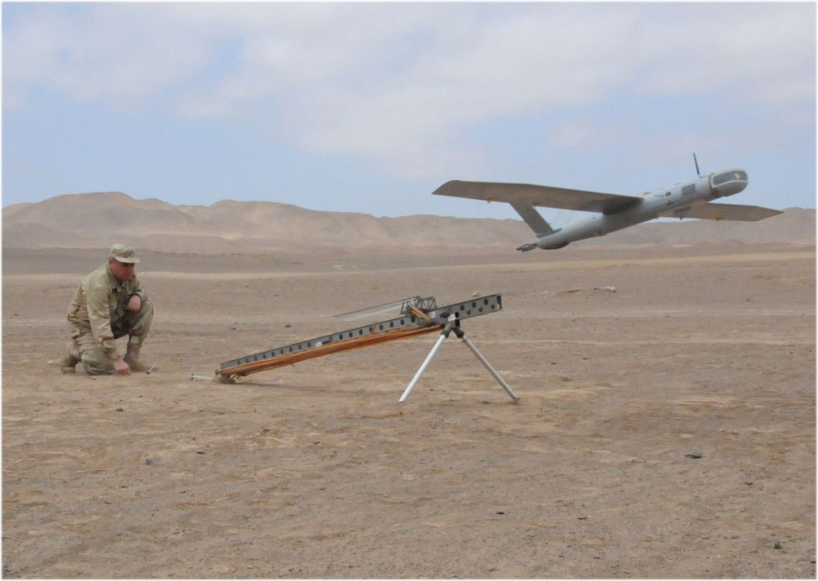 El SpyLite es una plataforma de inteligencia, vigilancia y reconocimiento que capta imágenes en tiempo real. Foto: Bluebird