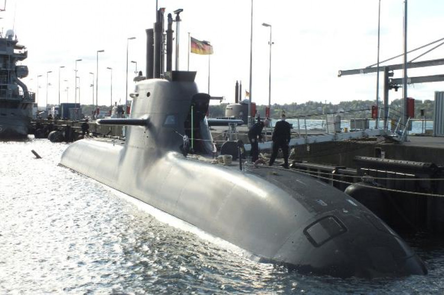 Submarino U36. Foto: Armada de Alemania