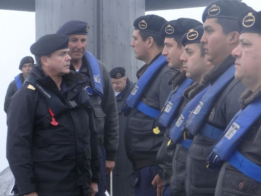 Contraalmirante Carlos Schnaidt. Foto: Armada de Chile