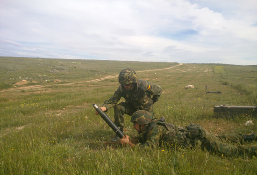Mortero de 60 mm. Foto: Ejército de Tierra