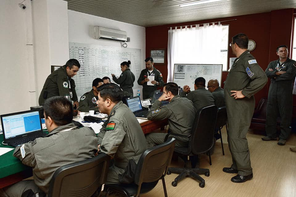 El Ejercicio Cooperación VI por dentro. Foto: Fuerza Aérea Argentina