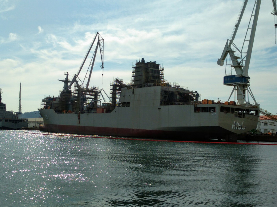 AAOR Supply en Ferrol. Foto: Navantia