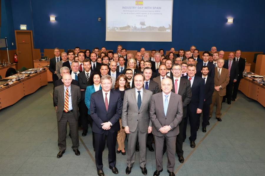 Reunión de los representantes de la industria española en la NSPA. Foto: NSPA
