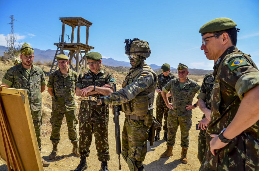 La Legión española presenta el proyecto Fuerza 2035 al Ejército