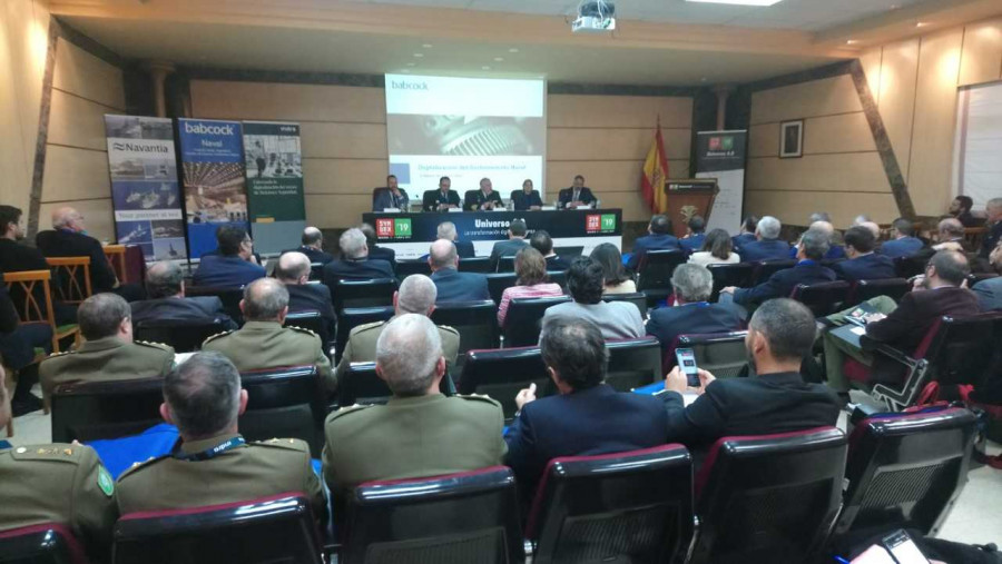 Jornada de Symdex sobre la transformación digital en la Armada. Foto: Infodefensa.com