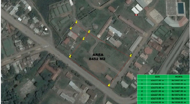 Terreno en Pichari donde se construirá la base para las Fuerzas Especiales del Vraem. Foto: Servicio de Ingeniería del Ejército del Perú
