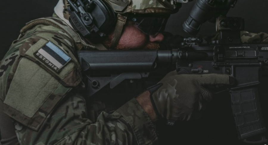 Imagen promocional de LMT en la que aparece un emblema estonio. Foto: LMT Defense