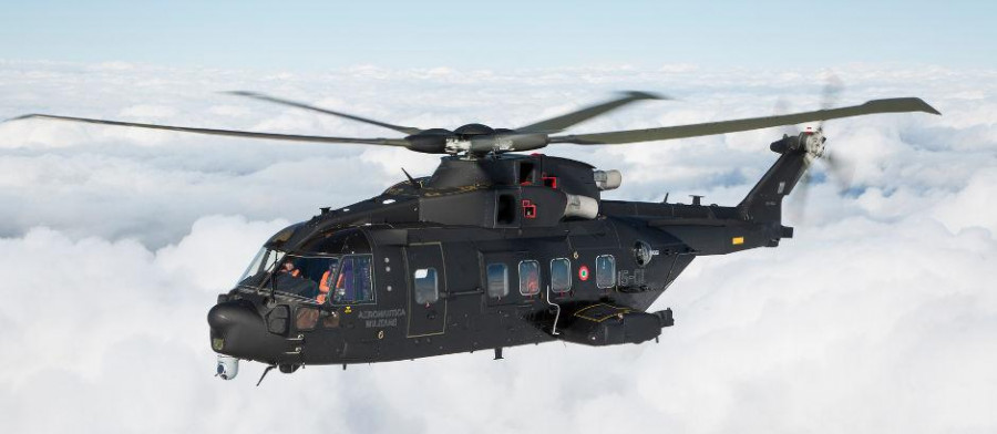 Helicóptero AW101. Foto: Leonardo