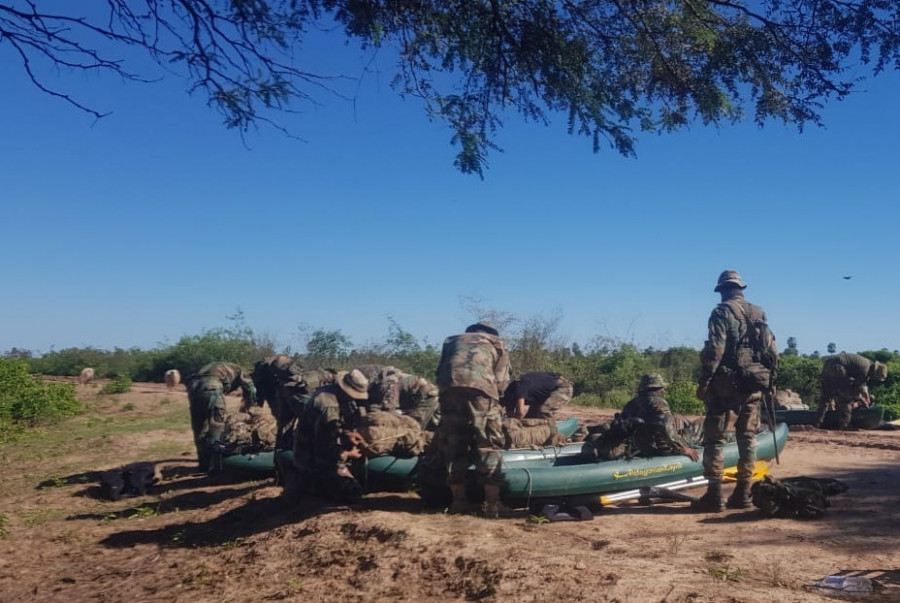 Operativo Integración Norte. Foto: Ministerio de Defensa argentino